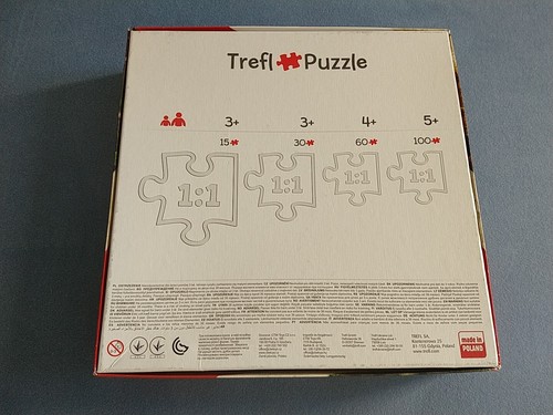 Trefl Puzzle Box 4 x 1 Dinosaurier ab 4 Jahren - Bild 2 von 4