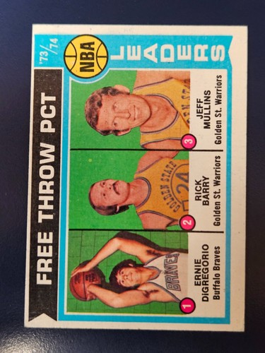 1974-75 Topps Basketball Cards Complete Your Set You Pick Choose Each #1 -264 - Picture 262 of 473