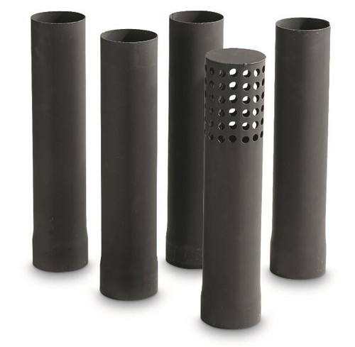 GUIDE GEAR Outdoor Wood Stove Adjustable Air Vent Camp Warmer Coffee Sauce Pans - Picture 6 of 12
