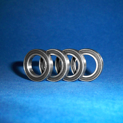 4 Kugellager 6901 / 61901 2RS / 12 x 24 x 6 mm