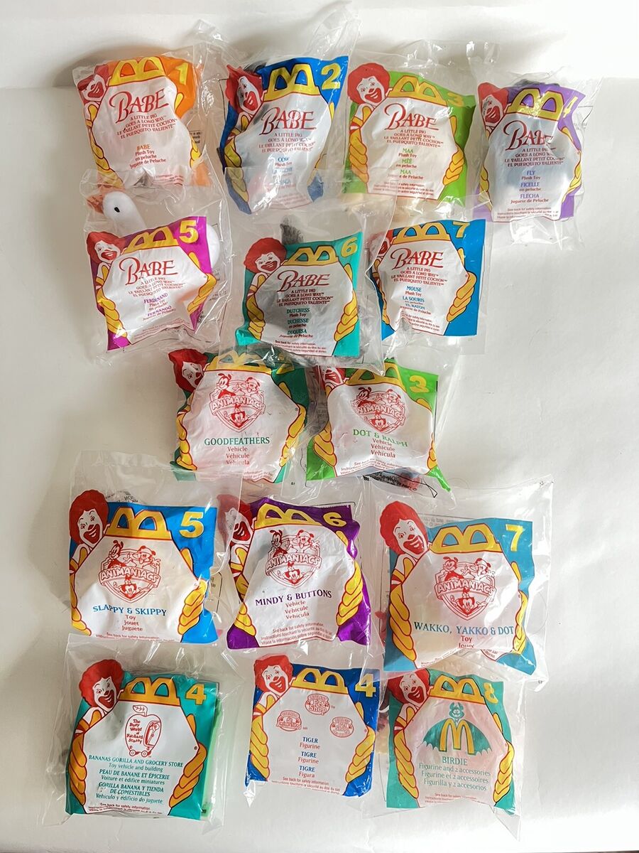 Vintage McDonalds Happy Meal Toys Lot of 15 in original