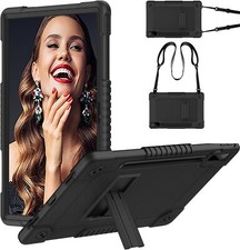 for Lenovo Tab P12 12.7 inch 2023 TB370FU Heavy Duty Cover with Kickstand