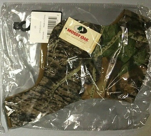 Face ear protector insulator mossyoak camo fleece-lined neoprene h2o-proof - Bild 1 von 11