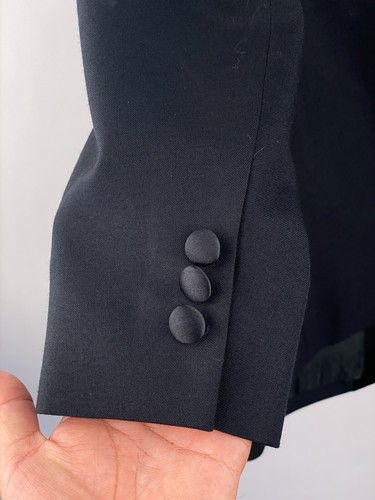 Raffinati Robert Wagner Collection Men's Formal Tuxedo Suit Jacket Blazer 41L - Picture 21 of 23