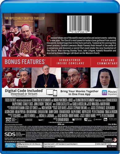 Conclave (Blu-Ray + Digital Copy), Thriller, - Imagen 3 de 4