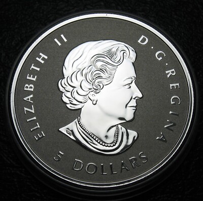 1oz 2015 Canadian Maple Leaf 5ドル 銀貨 2015 1 oz Silver Canadian Maple Leaf .9999 Fine $5 Coin