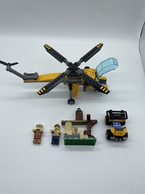 LEGO City 60158 - Jungle Cargo Helicopter 95% Complete - See Pictures.