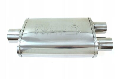 center muffler turboworks lt 304ss center 3'' dual 2,5'' y-pipe M-6481