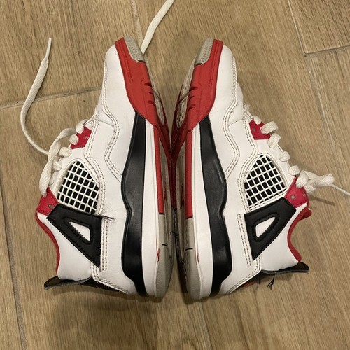 Jordan 4 Retro Fire Toddler 11C - Bild 4 von 5
