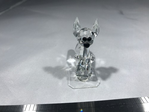 Kleine Eichhörnchenfigur aus geschliffenem Kristall - Bild 4 von 10