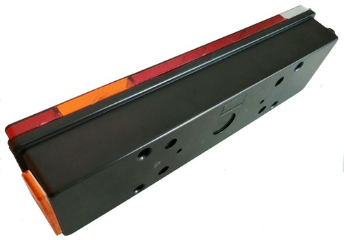 Rückleuchte hinten links Kennzeichenlampe passend für LKW Anhängerfahrwerk DAF MAN Volvo - Bild 5 von 6