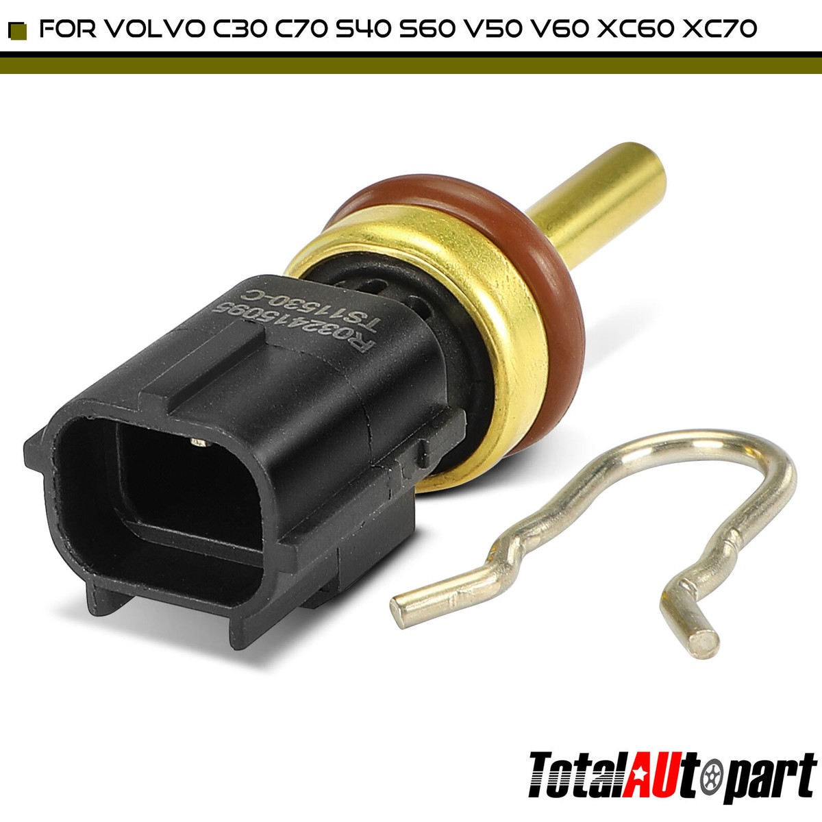 Engine Coolant Temperature Sensor for Volvo C30 C70 S40 S60 V50 