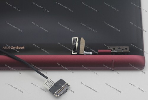Red 13" 4K LCD Touch Screen Assembly Display Complete For ASUS ZenBook S UX391U - Picture 5 of 9