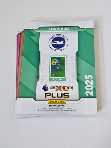 Juego completo del equipo de las 18 tarjetas de fútbol Brighton - Panini Adrenalyn XL PLUS 2025 - Imagen 3 de 3