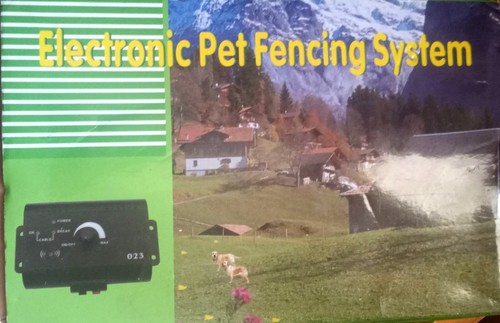 Elektronisches Haustierzaunsystem im Boden 023 offen - Markenlos - Bild 1 von 4