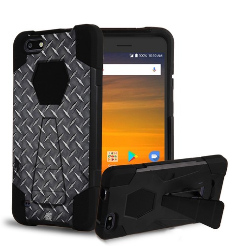 Estuche resistente a prueba de golpes con cubierta de soporte para ZTE Blade Force N9517 hoja X Z965 - Imagen 31 de 36