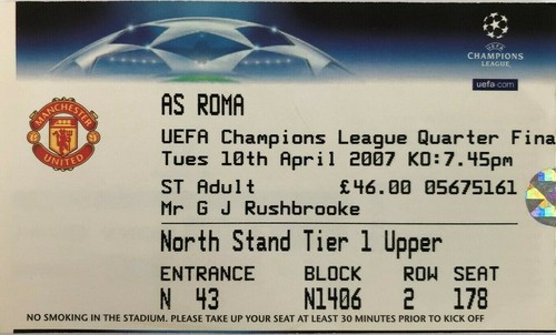 Entradas/entradas para competiciones europeas de la UEFA -algunas muy raras- elige de la lista 2 - Imagen 203 de 256