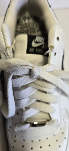 Nike Air Force 1 '07 White Black 315122-101 2007 Men’s Sneakers Size 8.5 READ - Picture 22 of 24