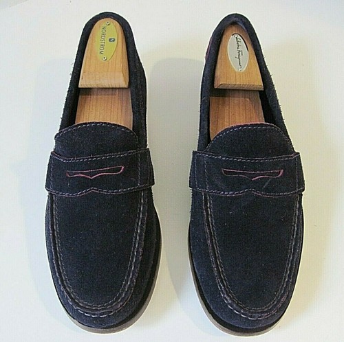 Cole Haan Air Monroe Twilight Wildleder Penny Halbschuhe Slipper Schuhe Herren Größe 7 M - Bild 1 von 5