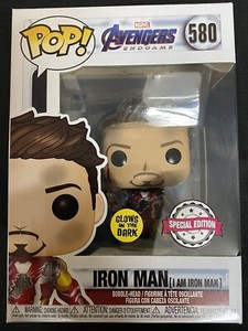 Iron Man I Am Iron Man Avengers 580 Funko Pop Vinyl Rare Glows Ebay