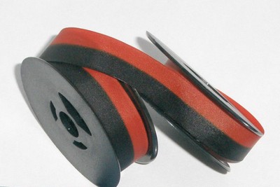 Hermes Ambassador Typewriter Ribbon - Black and Red Ink