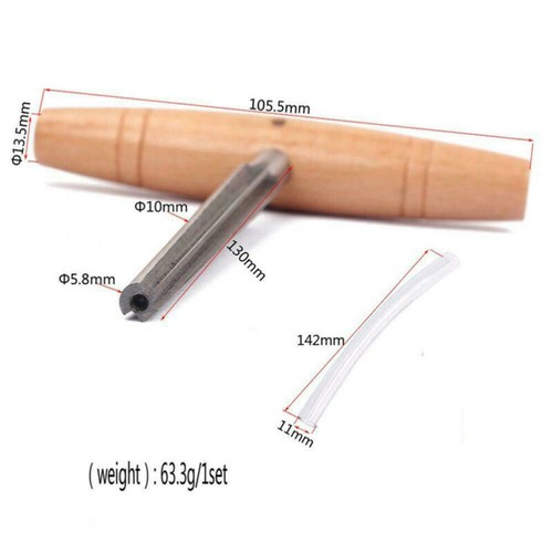 4/4 3/4 Violinenwirbel Rasierer Gitarre Violine Loch Reibahle Gitarrenbauer Werkzeug USA - Bild 5 von 19