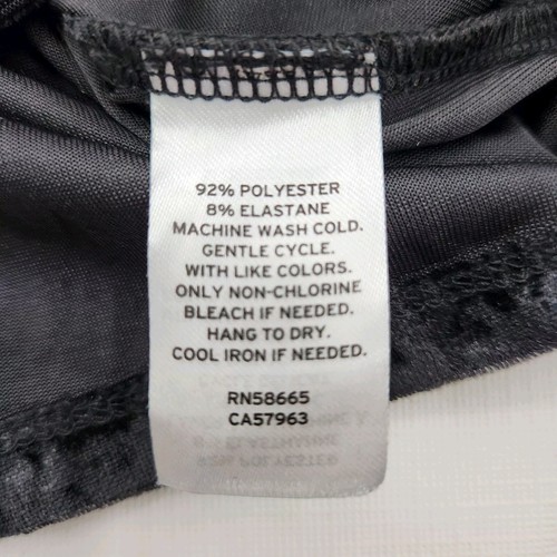 BP Damen Größe XS Cropped Schwarz Crushed Samt Langarm Oberteil - Bild 6 von 6