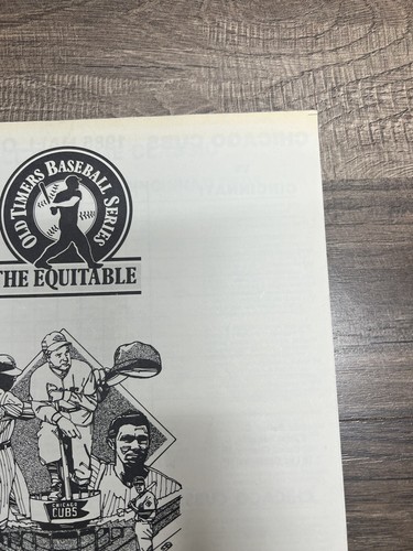 1986 Hall of Fame Game Classic Chicago Cubs vs Cincinnati Reds Program - Picture 3 of 12