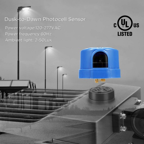 Photocell Sensor,Auto On Off Photocell Switch,Twist Lock Photocell for LED Light - Picture 6 of 12