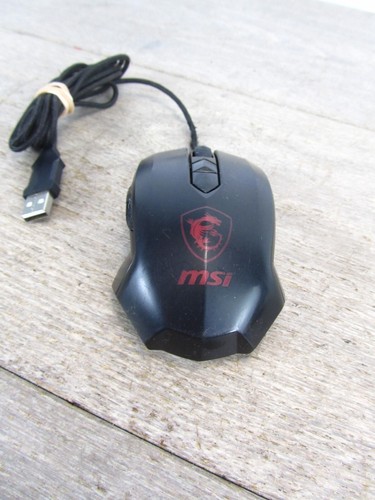 MSI M88 RGB Wired Gaming Mouse Tested and ready works great Works - Picture 3 of 6