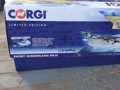 Corgi 1943 Short Sunderland MkIII EJ134 461 Squadron RAAF Plane 1:72 Diecast - Picture 10 of 11
