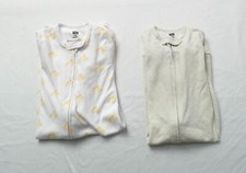 Hudson Baby Unisex Baby's 2-Pack L/S Zip-Up Sleeping Bag CL8 Multi Size 3-9M