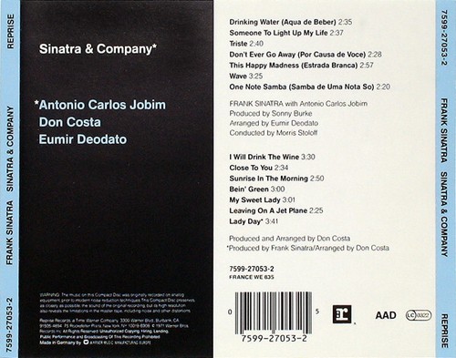 Frank Sinatra - Sinatra & Company - Used CD - Imagen 2 de 3