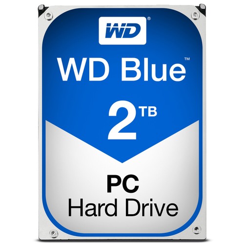Western Digital Blue 2TB Interne Festplatte WD20EZRZ 3,5 Zoll HDD SATA3 5400RPM - Bild 6 von 6