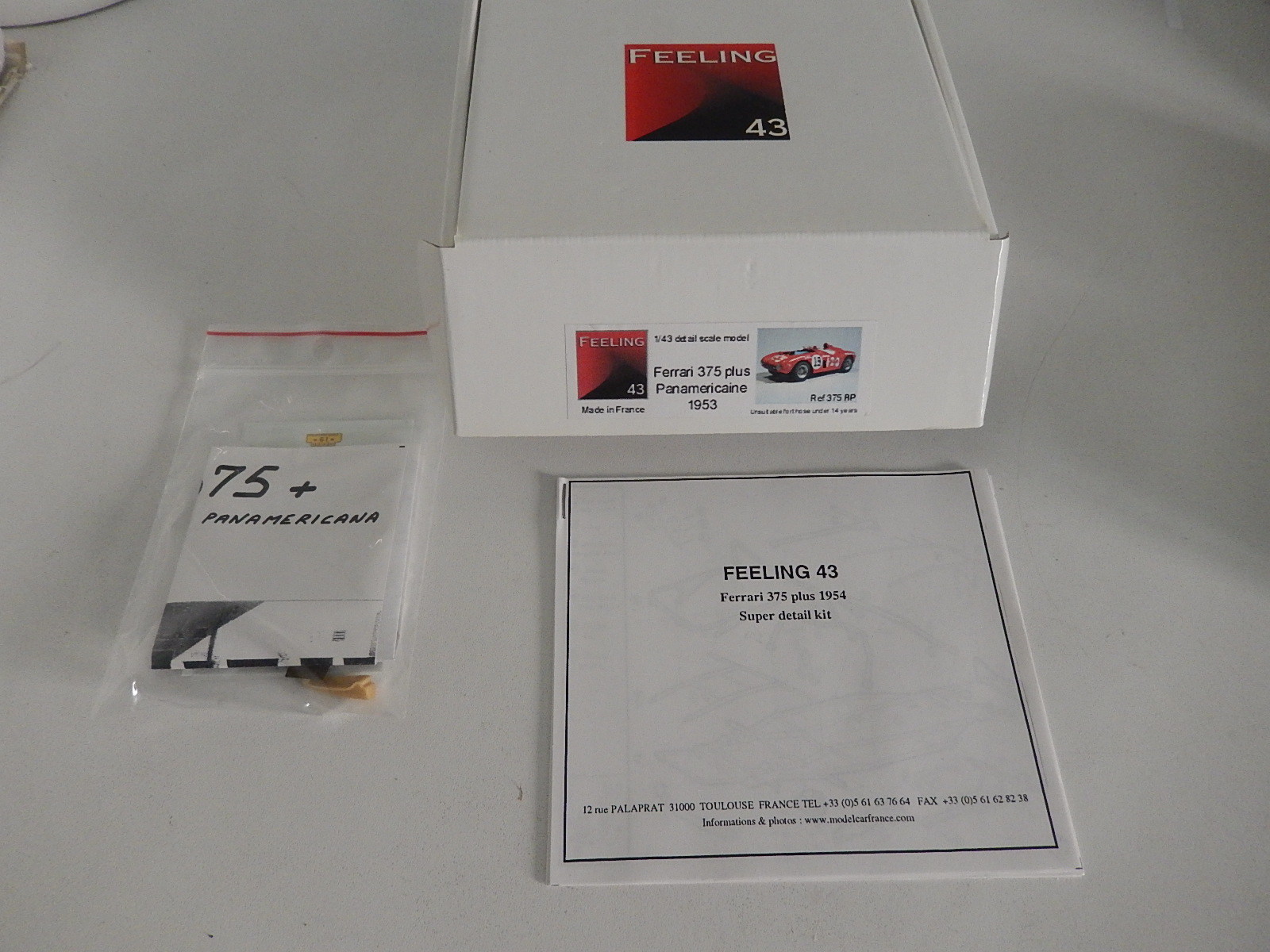 1/43 KIT Feeling43 FERRARI 375 Panamericana 1953 1953 1953 no amr M111 hiro | Livraison Immédiate
d28293 1/43 KIT Feeling43 FERRARI 375 Panamericana 1953 1953 1953 no amr M111 hiro | Livraison Immédiate
d28293