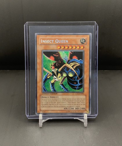 Insect Queen CT1-EN005 Limited Edition Secret Rare Yu-Gi-Oh! - Picture 2 of 3