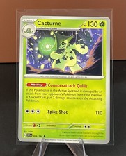 Cacturne 006/198 Sv01 Scarlet & Violet Base Set Regular Pokemon 2023 G 6