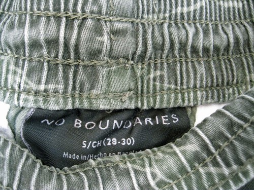JUNGE HERREN Cargo Jogginghose Hose Camouflage Gr. S (28-30) Gummibund NoBo Camouflage - Bild 5 von 7