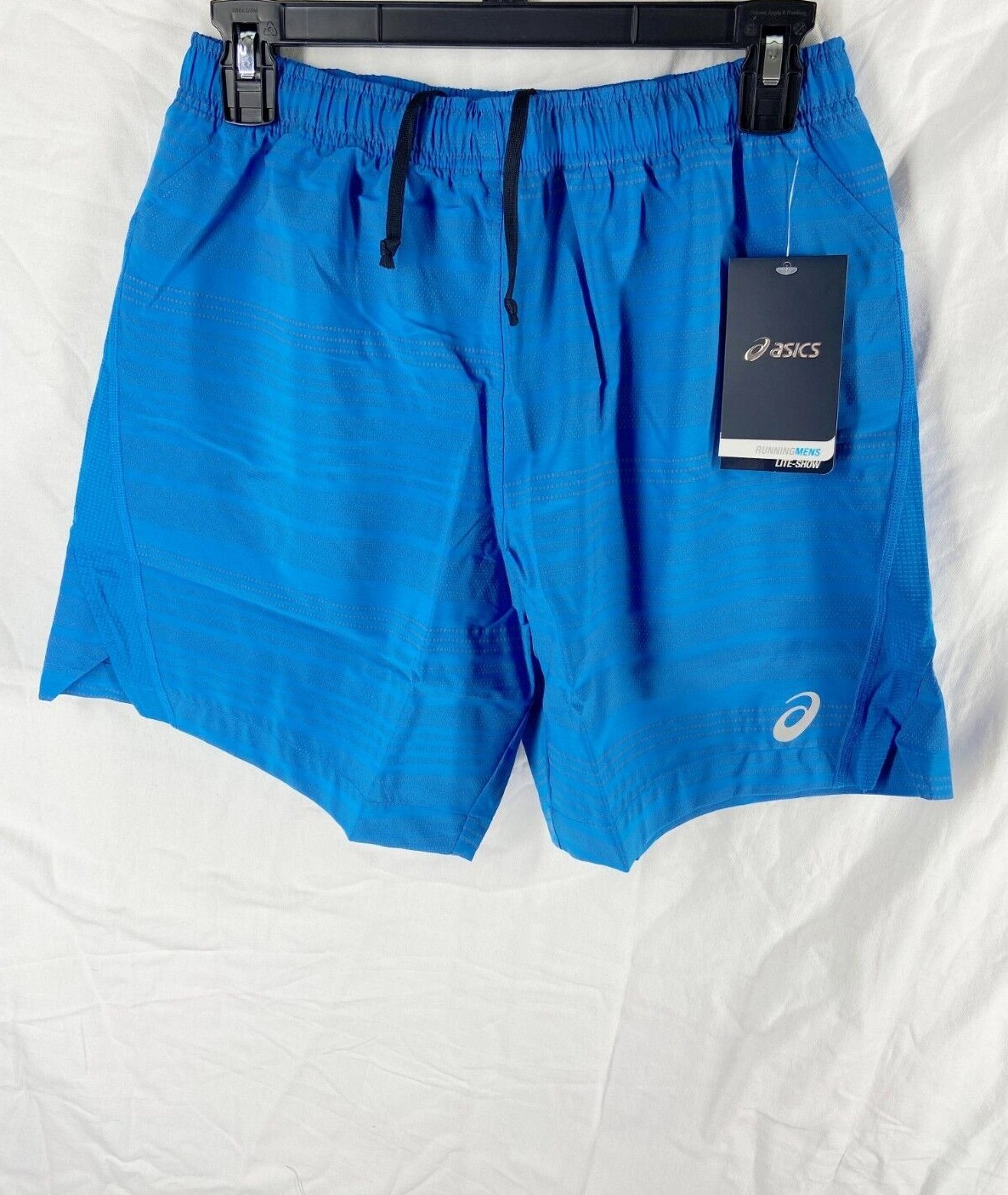 asics lite show 7 inch running shorts