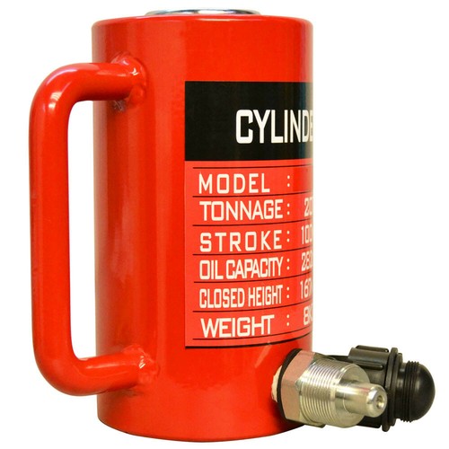Cilindro de elevación hidráulico de 50 toneladas 3,93" carrera 175 mm bomba de presión de altura cerrada - Imagen 2 de 4