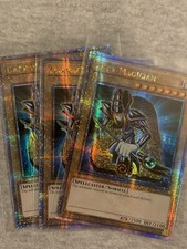 X3 YU-GI-OH! (3) 25TH QUARTER CENTURY SECRET RARE DARK MAGICIAN LC01-EN005 NM X3