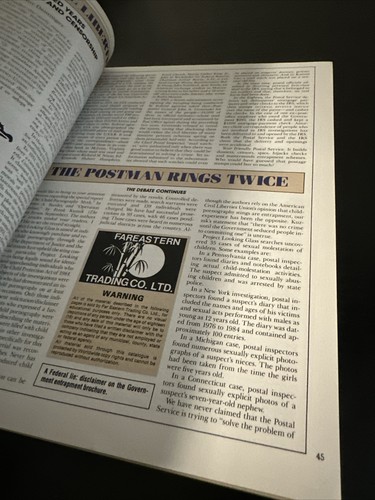 Playboy Men’s Magazine Feb. 1989 Vol.36 No.2 Valentines Special Issue - Picture 19 of 20