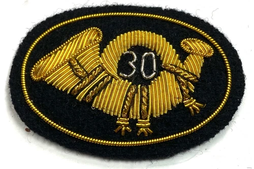 CIVIL WAR US UNION 30TH INFANTRY HAT CAP KEPI INSIGNIA-SMALL