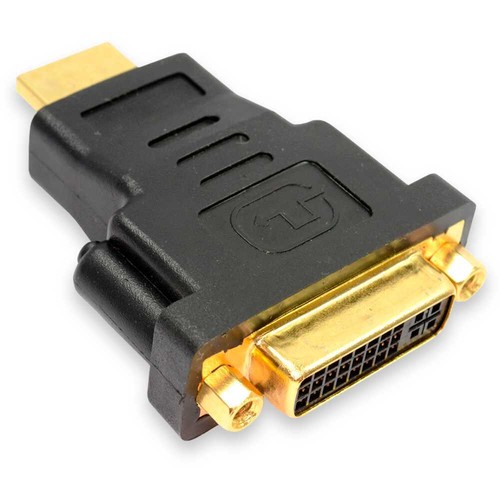 Adattatore da HDTV a DVI-I Dual Link DL M/F Convertitore Video Digitale HD Nero - Photo 4/6
