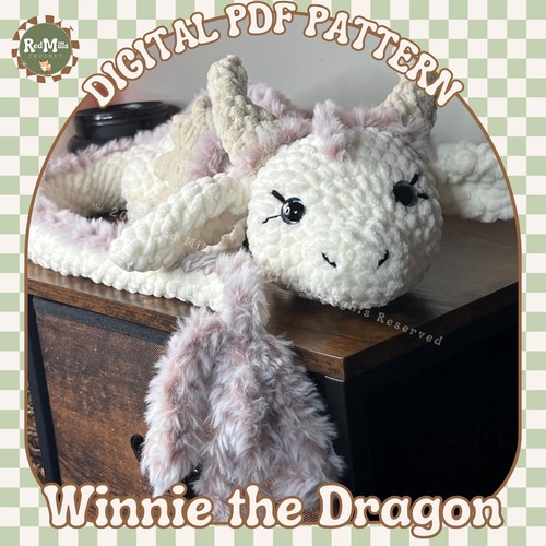 Winnie the Dragon Crochet Pattern (Read Description) - Picture 5 of 5