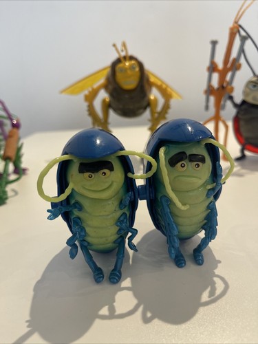 Paquete de figuras Mattel vintage de Disney Pixar A Bugs Life - Imagen 2 de 19