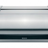 Brabantia Roll Top Bread Brilliant Steel Medium Brabantia Roll Top Bread Brilliant Steel Medium