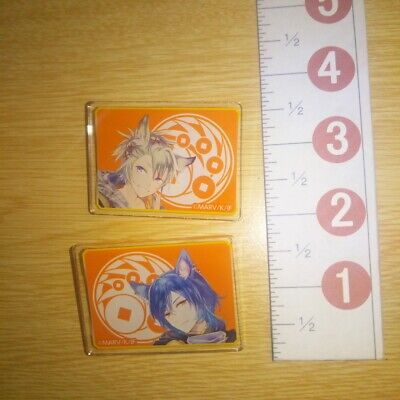 A50171 Sengoku Night Blood Acrylic badge Kirigakure Saizou + Sarutobi  Sasuke | eBay