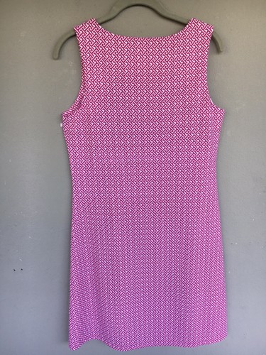 Vestido Jude Connally M Rosa Beth Sin Mangas Tanque Geo Estampado Jersey Elástico Playa - Imagen 11 de 16