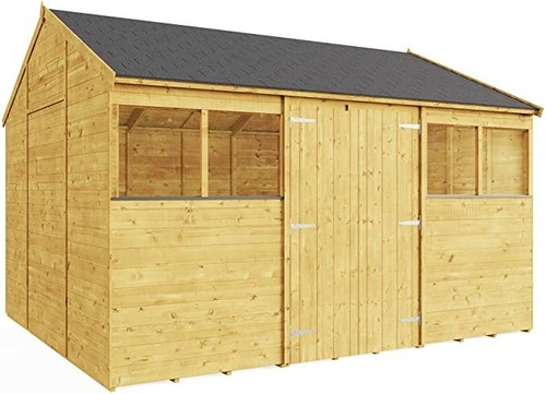 BillyOh Garden Wooden Shed Reverse Apex Roof 10x8 - 20x10ft T&G Expert Workshop - Picture 48 of 116